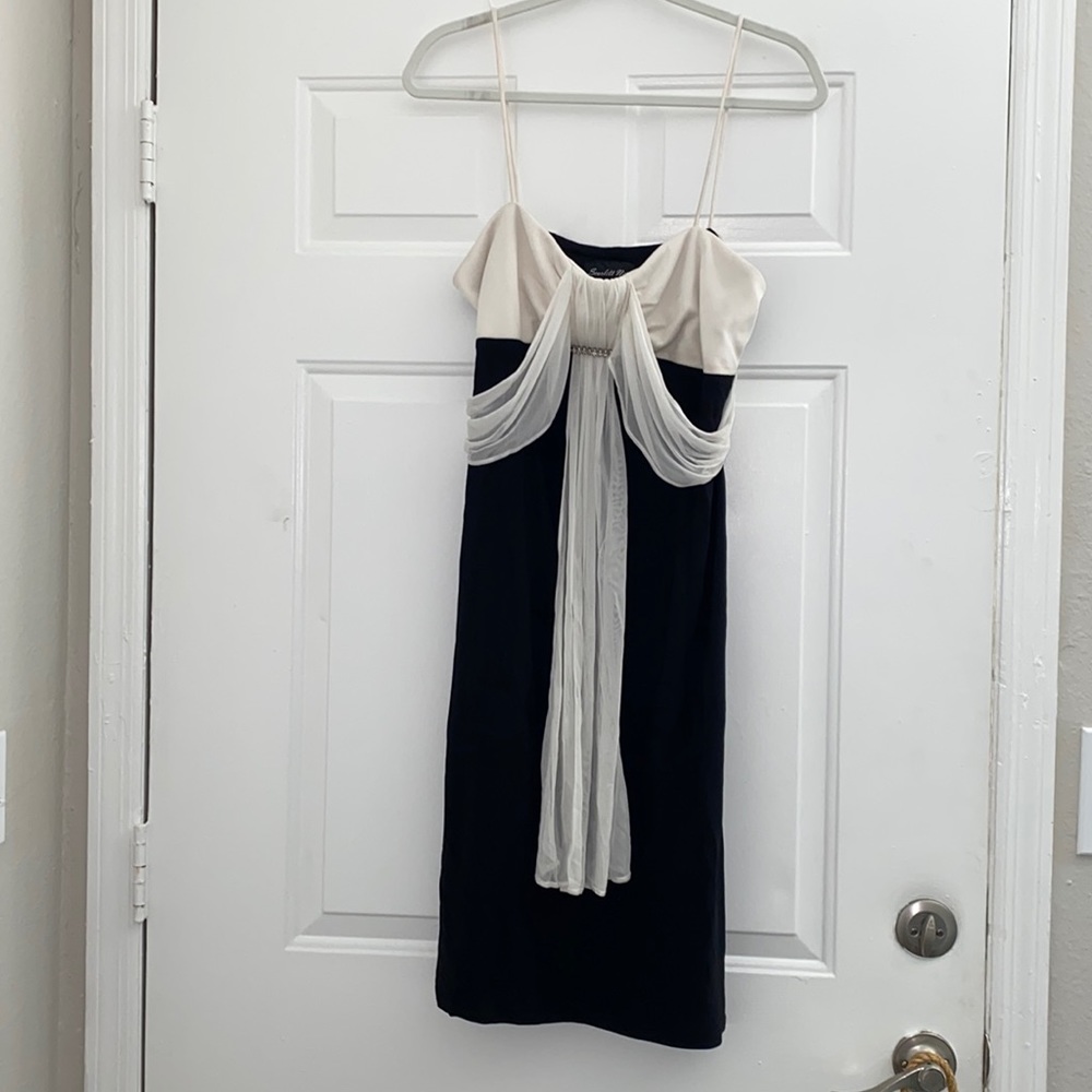 Spaghetti strap cocktail dress